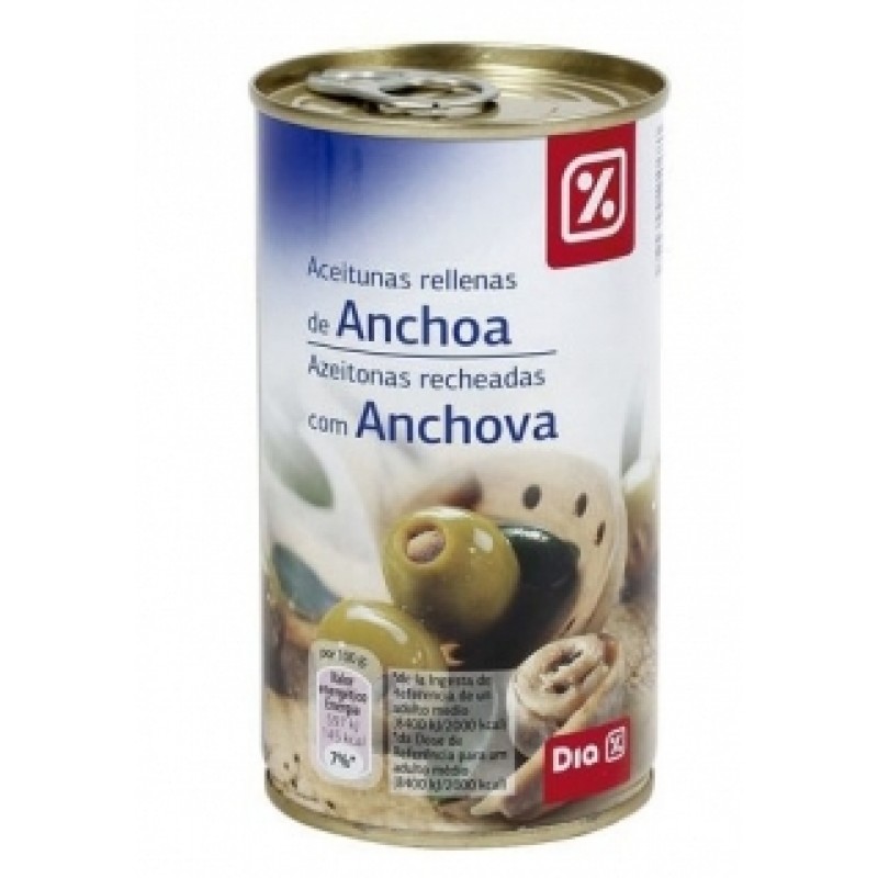 избери продукта - 7-МАСЛИНИ С АНШОА DIA 340ГР